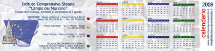 calendario 2008 - retro